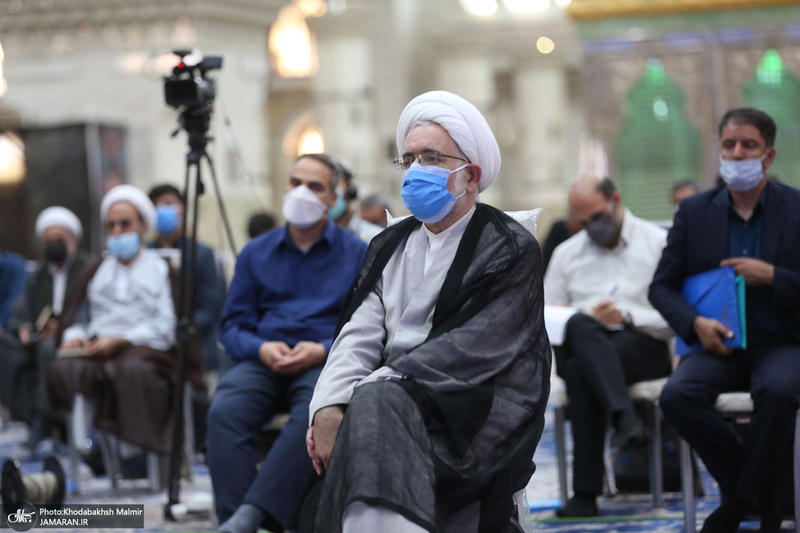دیدار سرپرست و کارکنان موسسه تنظیم و نشر آثار امام خمینی(س) با سید حسن خمینی