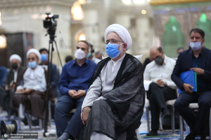 دیدار سرپرست و کارکنان موسسه تنظیم و نشر آثار امام خمینی(س) با سید حسن خمینی