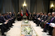 رئیس‌جمهور روحانی: مناسبات همکاری‌های ایران و روسیه در سطح راهبردی ادامه خواهد یافت / پوتین: ایران یک قدرت بزرگ منطقه‌ای با ملتی هوشمند است