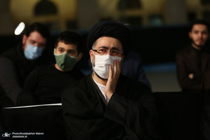 عزاداری شب هشتم محرم در حرم مطهر امام خمینی(س)