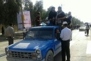 توقیف 50 دستگاه خودروی وانت حامل زائران در مهران