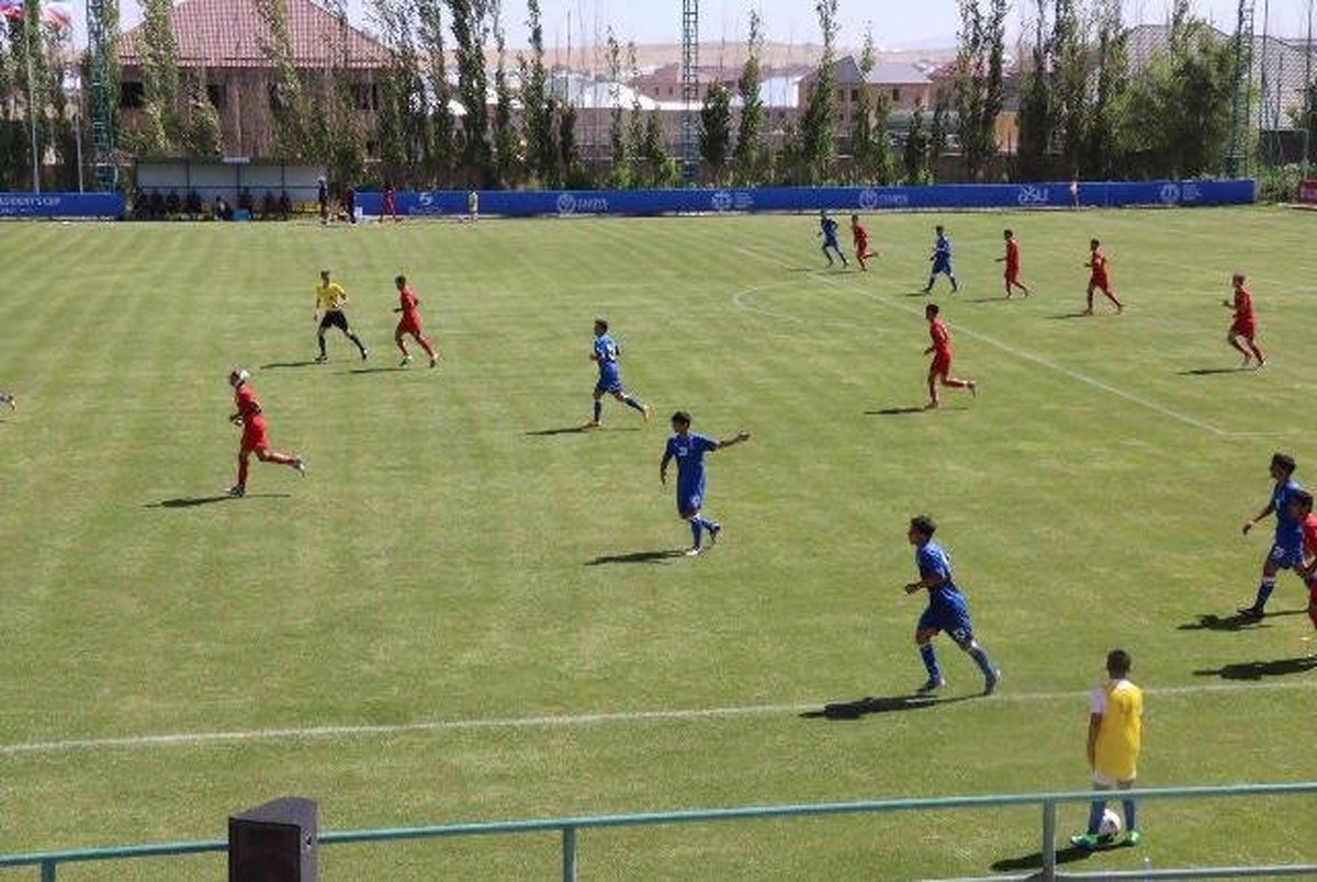 پیروزی تیم ملی فوتبال نوجوانان در دیداری دوستانه