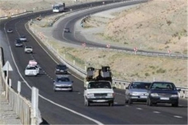 تردد خودروها در جاده های کردستان نوروز امسال کاهش یافت