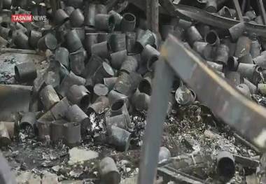 حمله آمریکایی ـ صهیونی به انبار دپوی دارو در همدان