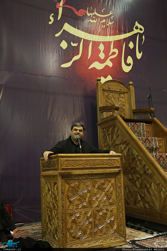 مراسم شب شهادت حضرت فاطمه زهرا(س) در حرم امام خمینی