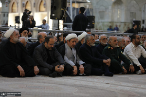 حضور شخصیت های سیاسی و لشکری در سی و پنجمین سالگرد ارتحال حضرت امام خمینی (س) - 3