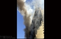 آتش سوزی گشترده در مشهد