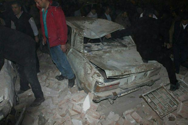 تخریب یک منزل مسکونی در تبریز در اثر انفجار ناشی از نشت گاز