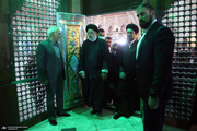 رئیس جمهور و اعضای دولت با آرمان های حضرت امام خمینی (س) تجدید میثاق کردند