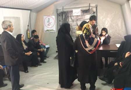 ارایه خدمات درمانی به بیش از 9 هزار نفر در بیمارستان صحرایی استان البرز