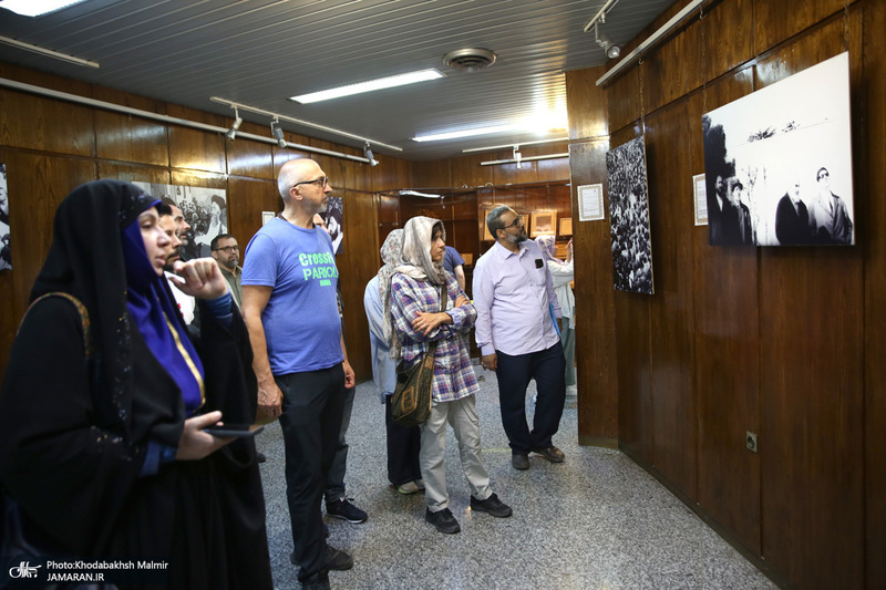 بازدیدجمعی از گردشگران کشور ایتالیا از جماران