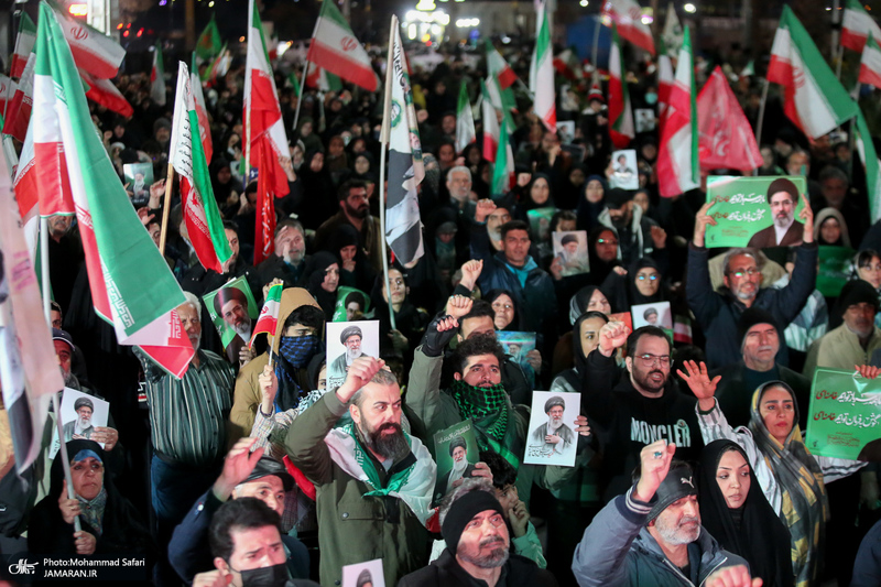 اجتماع حمایت از رزمندگان در مقابله با دشمن آمریکایی - صهیونی در پرند-۱