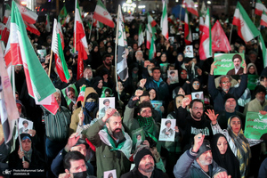 اجتماع حمایت از رزمندگان در مقابله با دشمن آمریکایی - صهیونی در پرند-۱