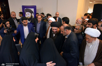 دیدار مهمانان سی و سومین کنفرانس وحدت اسلامی با سید حسن خمینی
