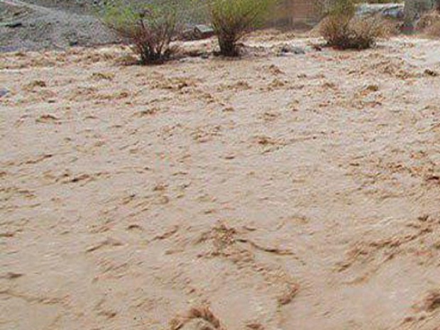 رودخانه بالارود اندیمشک پس از یکدوره خشکسالی جاری شد