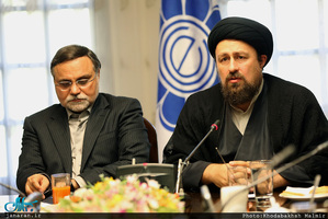 بازدید سید حسن خمینی از موسسه فرهنگی اکو/ 