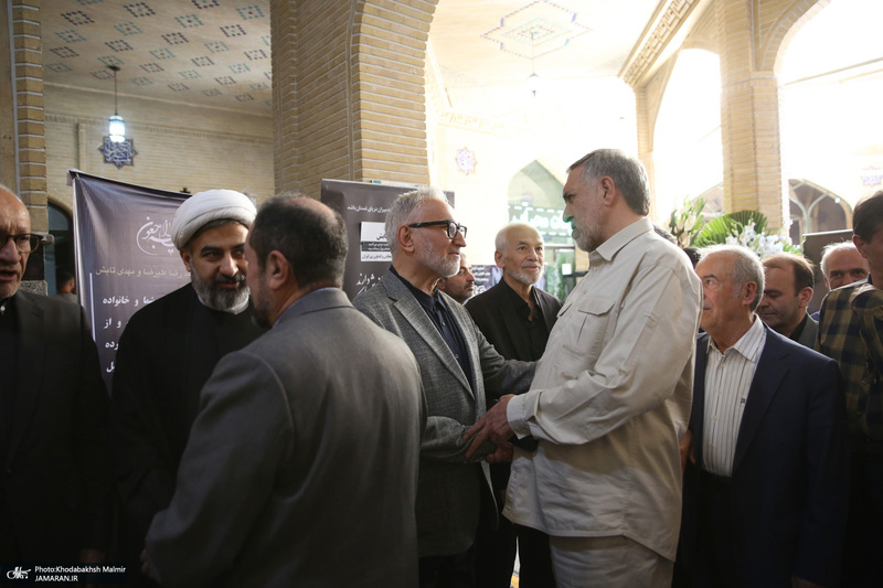 مراسم یادبود حاجیه خانم خدیجه خاتمی در مسجد امیرالمومنین (ع) -1