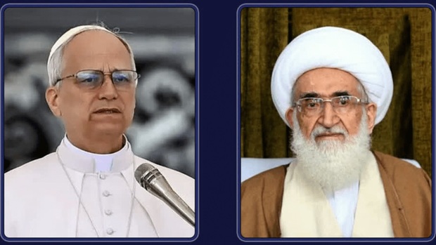 نامه آیت‌الله العظمی نوری همدانی به پاپ لئون چهاردهم: بی‌شک موضع‌گیری شجاعانه شما در مقابل استکبار آمریکا و فاسد صهیونیزم، از لازم‌ترین موضوع‌گیری‌ها بود که نام و رفتار شما را ثبت جهانی و جاودان خواهد کرد