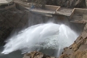 آغاز رهاسازی آب از سد شهید کاظمی بوکان به دریاچه ارومیه