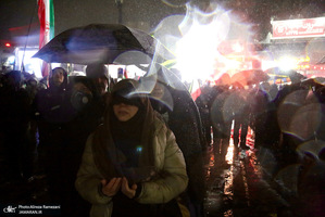 اجتماع مردمی در میدان تجریش تهران