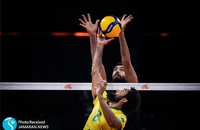 محمد موسوی تیم ملی والیبال ایران - لیگ ملت های والیبال 2021- والیبال ایران و برزیل