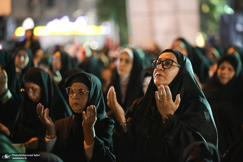 پنجاه و پنجمین شب اجتماع پر شور مردم در فسا