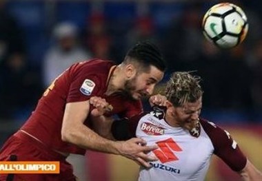 برتری قاطعانه رم در خانه مقابل تورینو
