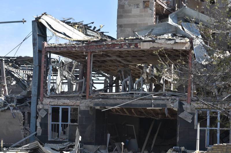 حمله آمریکایی_صهیونی به ورزشگاه شهیدان نصیری منطقه ۱۸ تهران