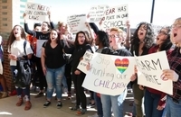 اعتراضات سراسری دانش‌ آموزان آمریکایی