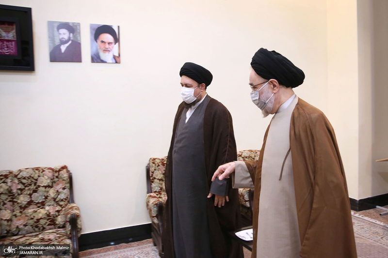 حضور سید محمد خاتمی در حرم مطهر امام‎ خمینی (س)