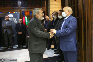مراسم ختم مادر عیسی کلانتری با حضور چهره های سیاسی