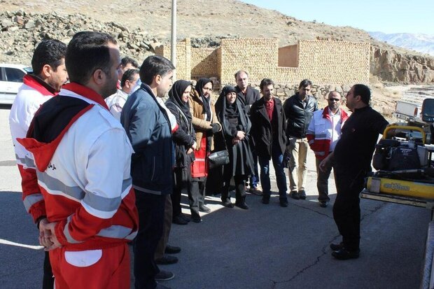 ۱۳۰ داوطلب در اردوی توان‌افزایی هلال‌احمر استان سمنان شرکت کردند