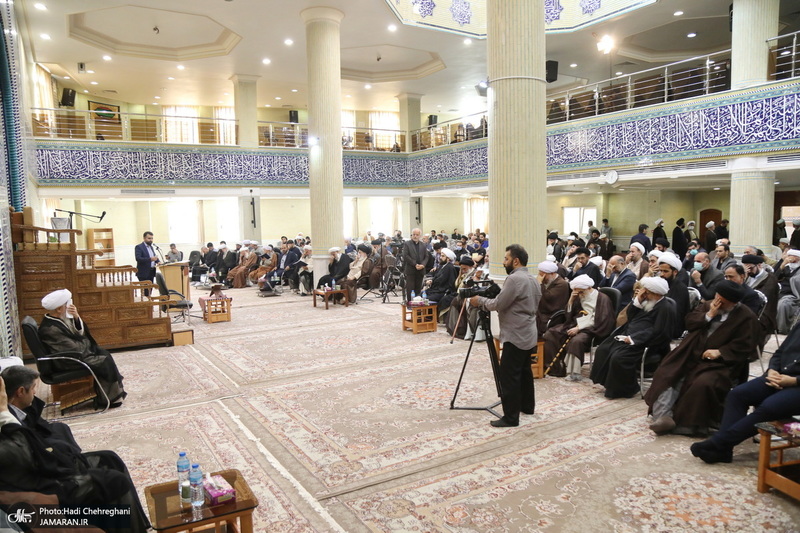 مراسم چهلمین روز درگذشت همسر آیت الله العظمی جوادی آملی‎‎