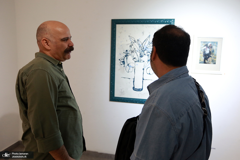 نمایشگاه نقاشی «هنرمند در جنگ»