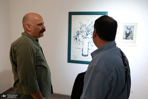 نمایشگاه نقاشی «هنرمند در جنگ»