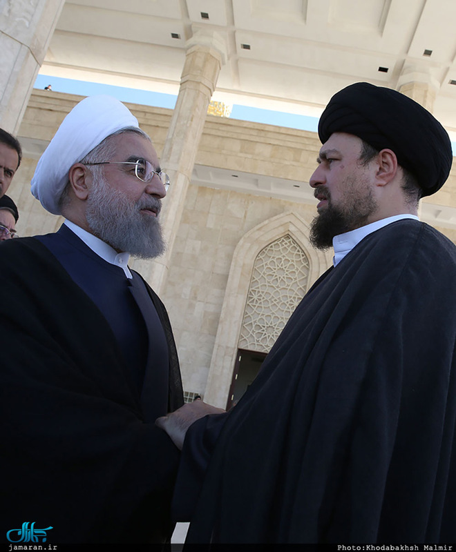 تجدید میثاق رئیس جمهور روحانی با آرمان های حضرت امام(س)-1