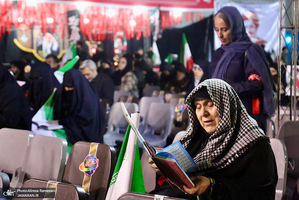 مراسم شب بیست و سوم ماه مبارک رمضان در میدان ولیعصر (عج)
