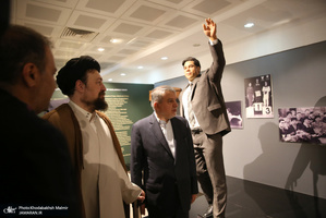 دیدار سید حسن خمینی از موزه ورزش، المپیک و پارالمپیک