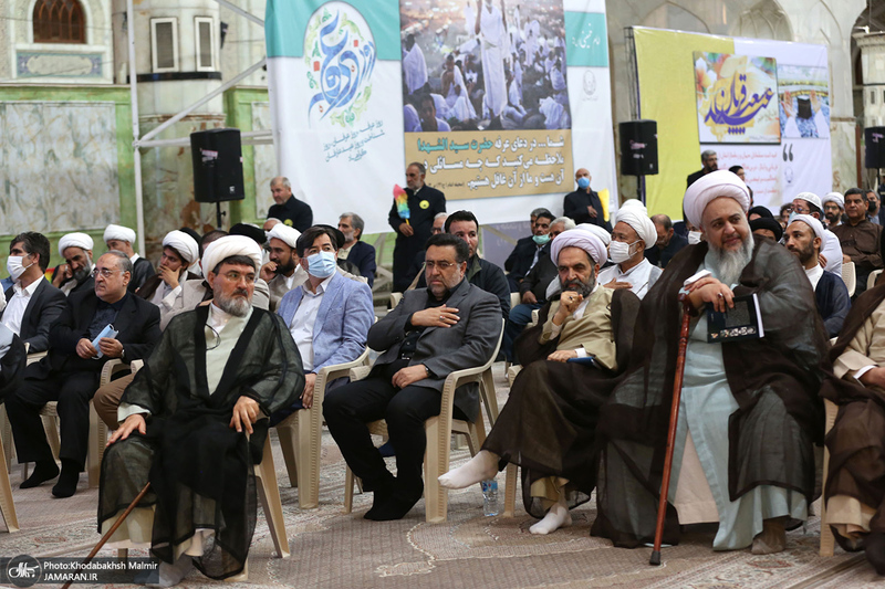 مراسم چهلمین روز ارتحال سید محمود دعایی در حرم مطهر امام خمینی