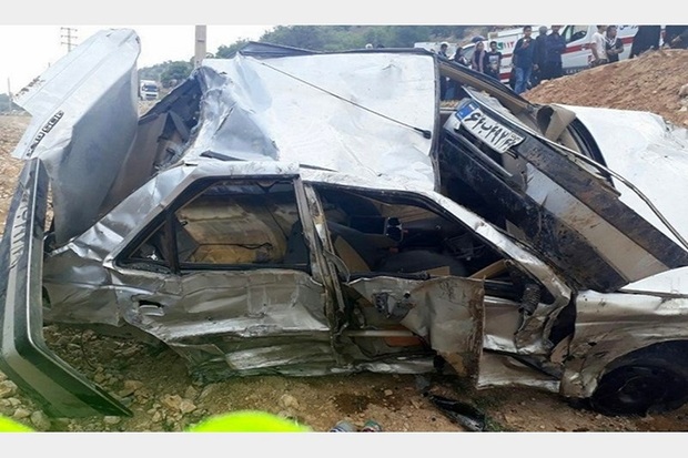 واژگونی خودروی پراید در چرام یک کشته و یک مصدوم بر جا گذاشت