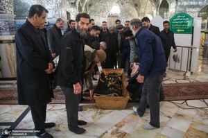 مراسم تشییع و خاکسپاری پدر دکتر جوادی یگانه