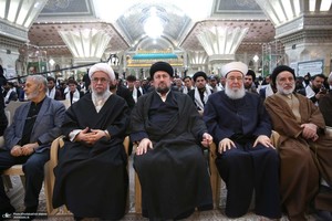 مراسم چهلم شهید سیدحسن نصرالله و سرلشکر نیلفروشان در حرم امام خمینی (س)