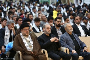 مراسم چهلم شهید سیدحسن نصرالله و سرلشکر نیلفروشان در حرم امام خمینی (س)