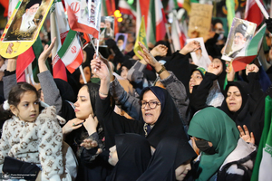 سی و نهمین شب اجتماع پرشور مردم در رباط کریم