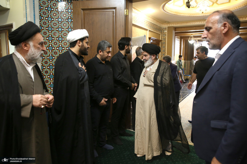 مراسم بزرگداشت محمد علی جماعتی در حسینیه شماره 2 جماران - 1