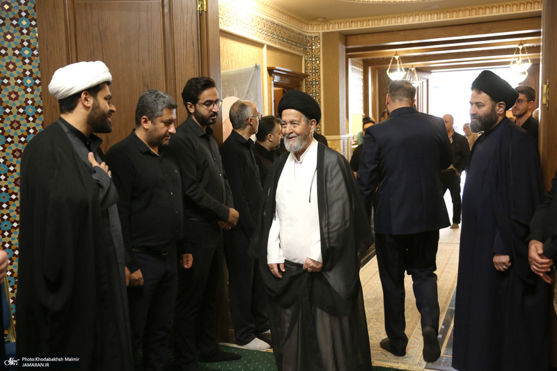 مراسم بزرگداشت محمد علی جماعتی در حسینیه شماره 2 جماران - 1