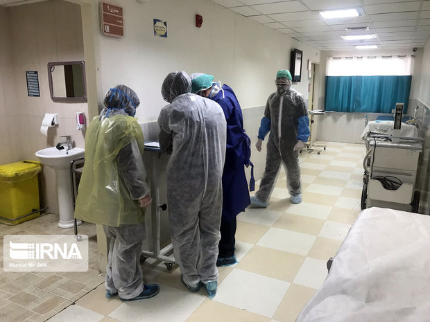 همراه با کادر درمان بیمارستان شهید صدوقی یزد