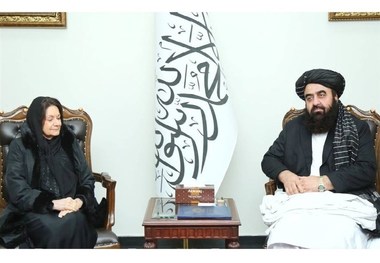 دیدار معاون دبیرکل سازمان ملل با وزیر خارجه طالبان/ طرفین در مورد مهاجران، مواد مخدر و فرایند دوحه گفت و گو کردند