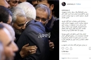 تصویری که صفحه سردار سلیمانی در مورد استعفای ظریف منتشر کرد