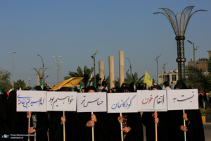 رزمایش «دختران جان‌فدای ایران» در فسا